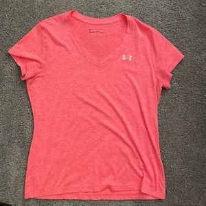 Womens Under Armour V-Neck Tee